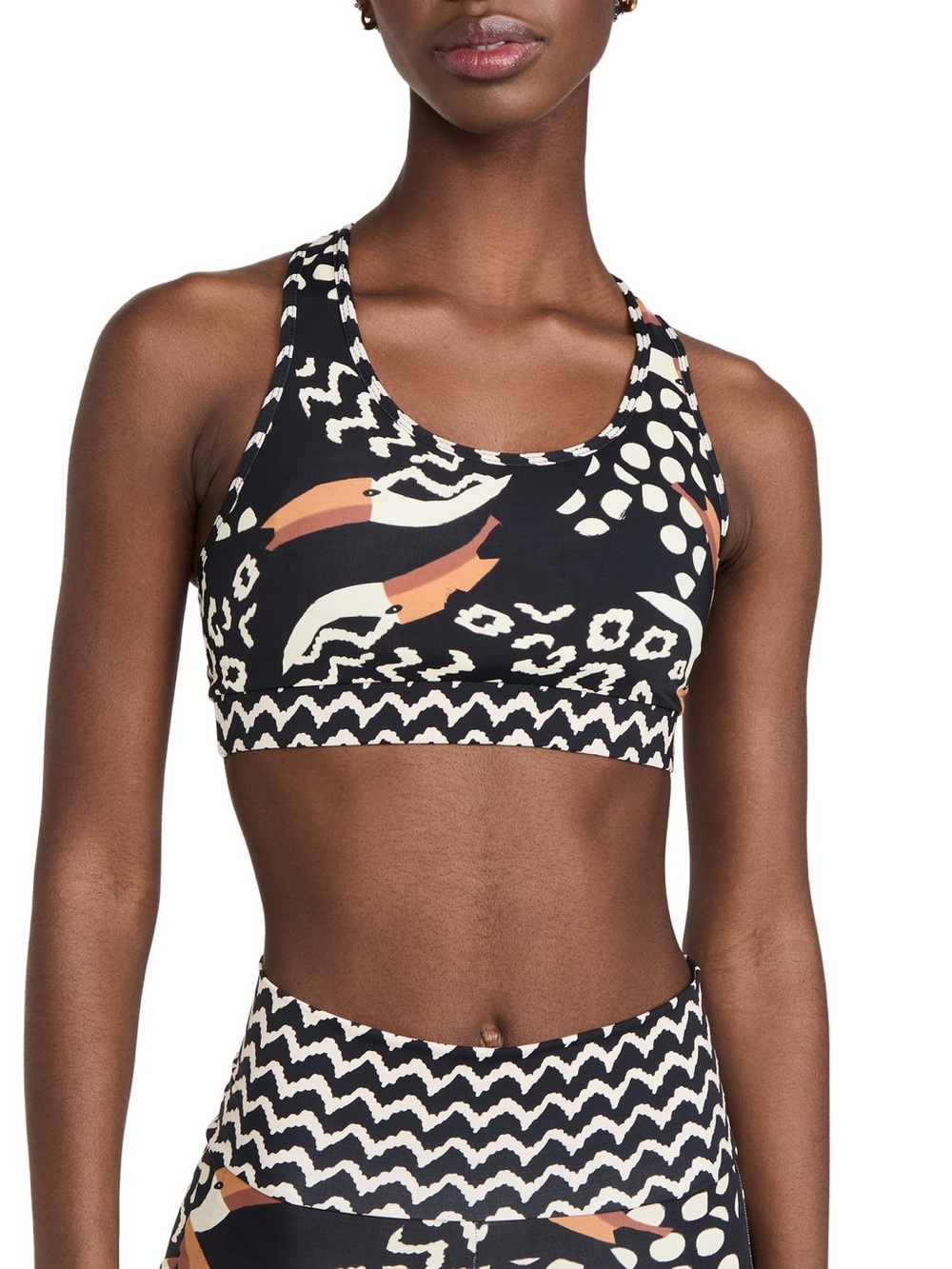 FARM Rio Women's Black Tucanissimo Top